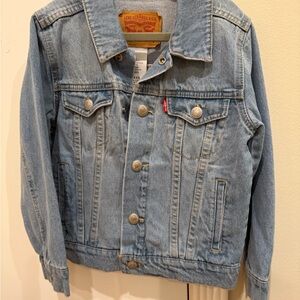 Brand new w/ tags; Levi's Classic Blue Denim Jacket 5-6 years old